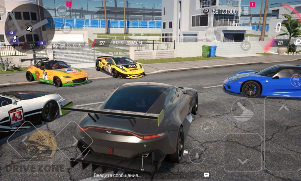 Overview game drive zone